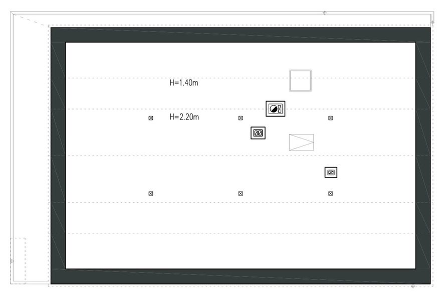 Poddasze projektu Zgrabny D53