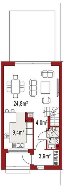Parter projektu Elena A segment środkowy