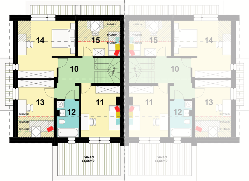 Poddasze projektu TK90B