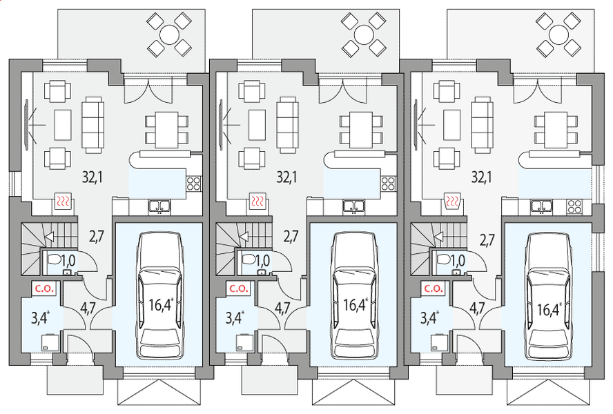Parter projektu Emil - szereg l+s+p