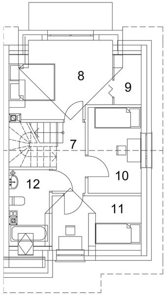 Poddasze projektu Eco 25