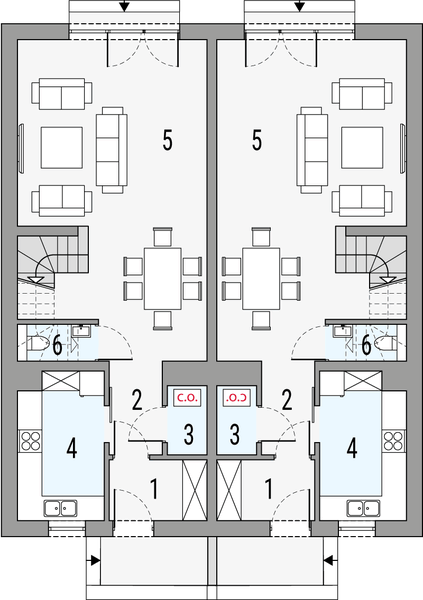 Parter projektu Poezja 2b - dwulokalowy LLL