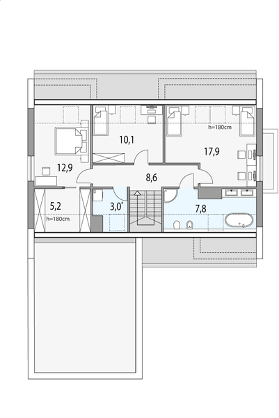 Poddasze projektu Klaudia B