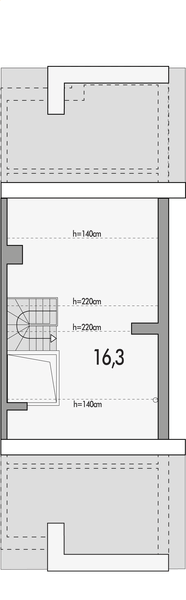 Poddasze projektu Kordian - segment p