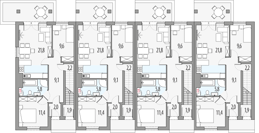 Parter projektu Paweł i gaweł 2a - szereg l+s+s+p