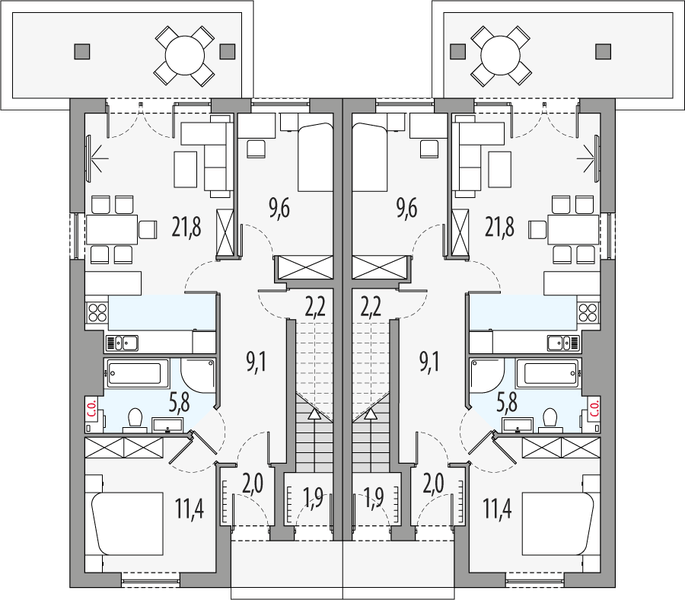 Parter projektu Paweł i Gaweł 2a - l+ll