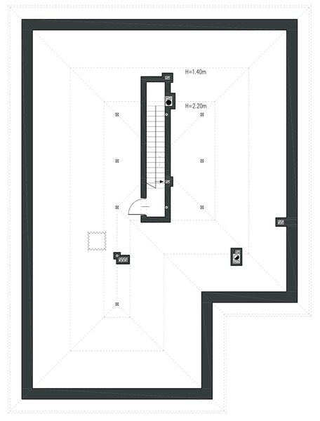 Poddasze projektu Naturalny D60