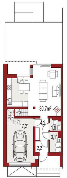Parter projektu Andrea segment lewy