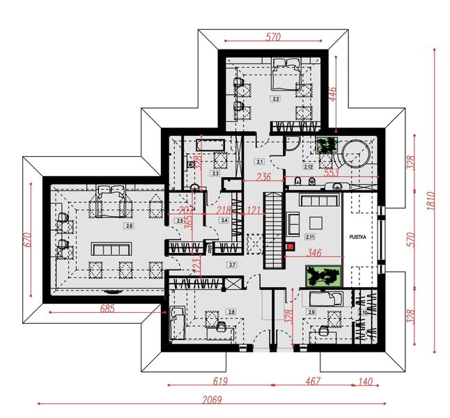 Poddasze projektu Datanello 7