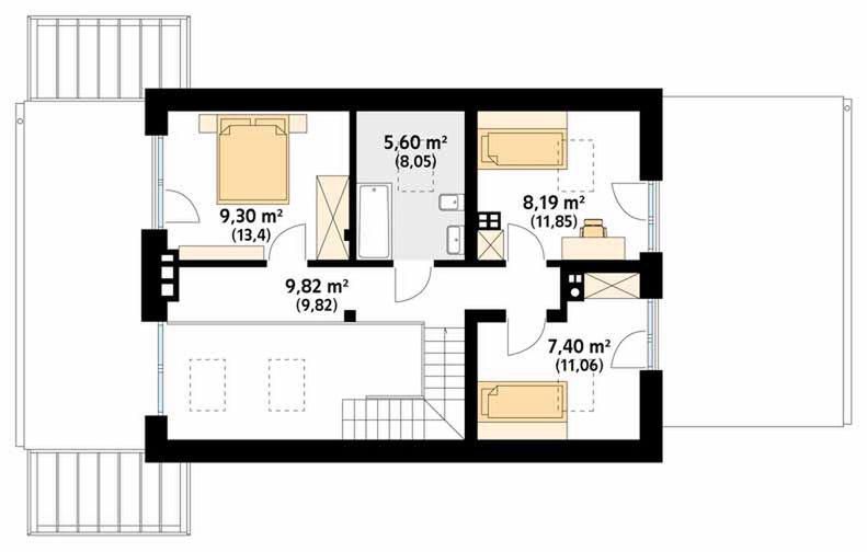 Poddasze projektu Weranda 2