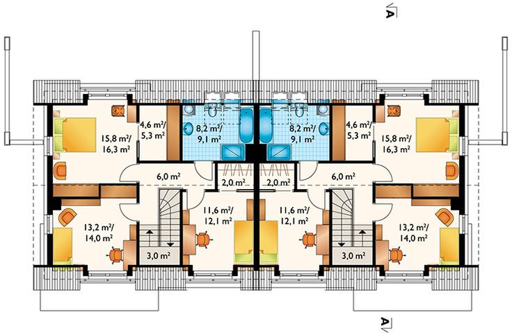 Poddasze projektu Emilia Grota Duolit (1670)