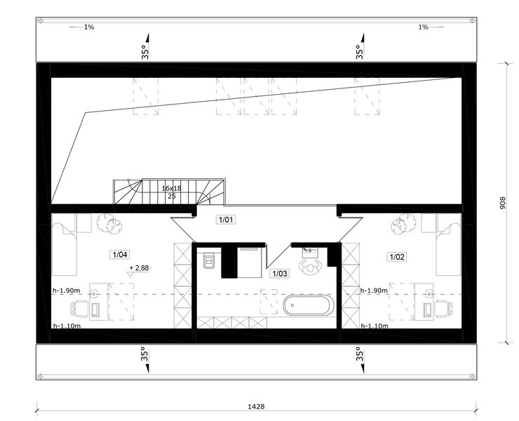 Poddasze projektu Panoramiczny