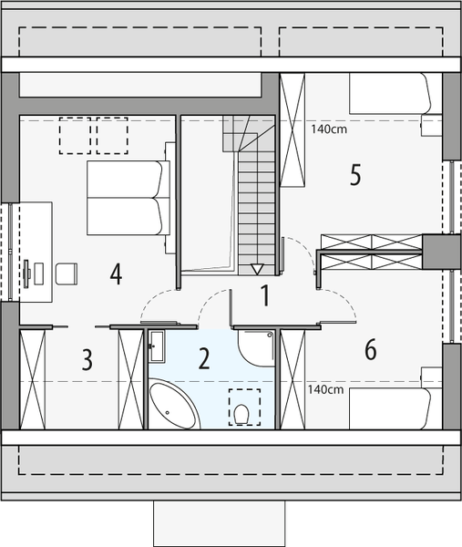 Poddasze projektu Ekoplanet 2b