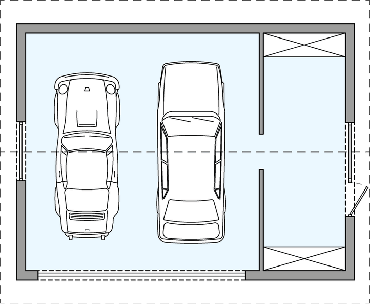 Parter projektu Garaż g2aa plus