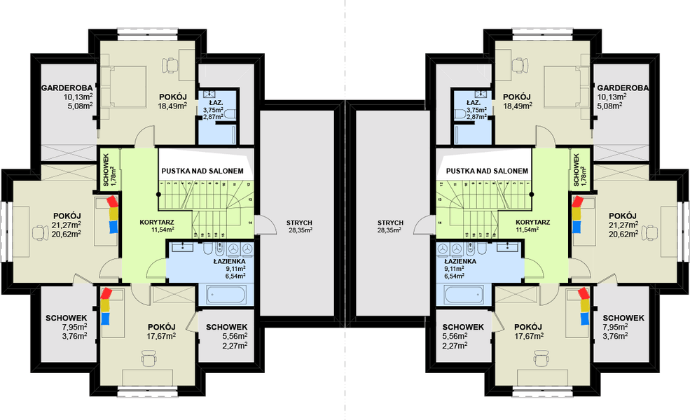 Poddasze projektu TK235B