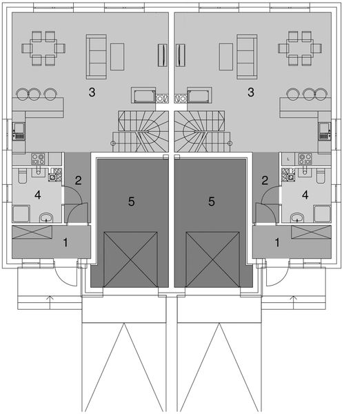 Parter projektu Eco 23 - dwulokalowy