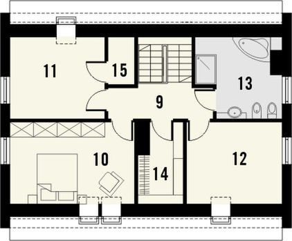 Poddasze projektu Primo