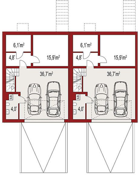 Piwnica projektu Ania bliźniak