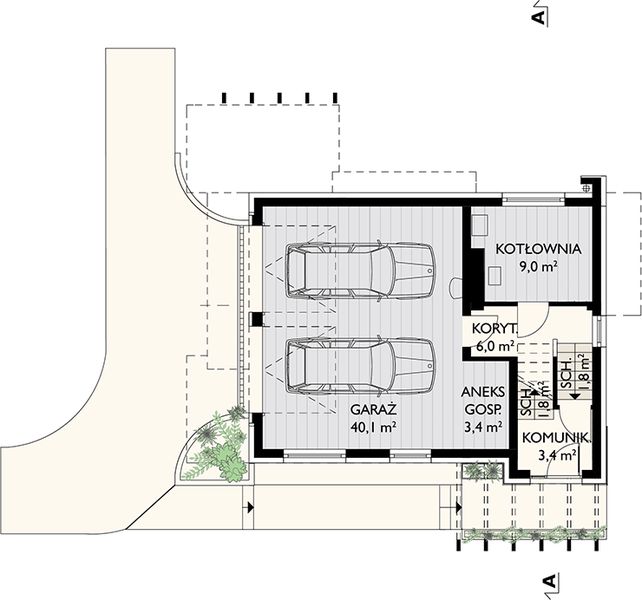 Piwnica projektu Tristan (1680)