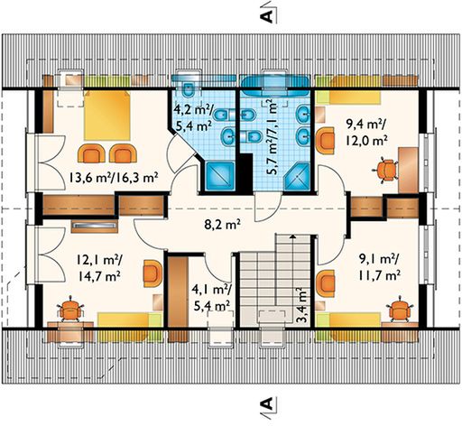 Poddasze projektu Agaton Polo (1685)