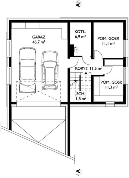 Piwnica projektu Agaton Polo (1685)