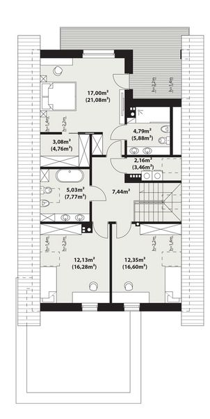 Poddasze projektu Anako
