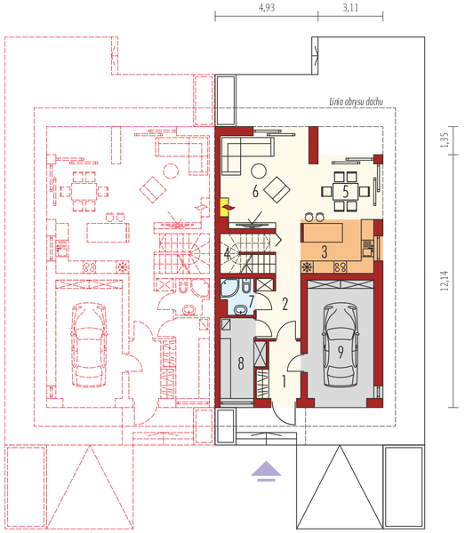Parter projektu Lukas II G1 wersja B (bliźniak) energo
