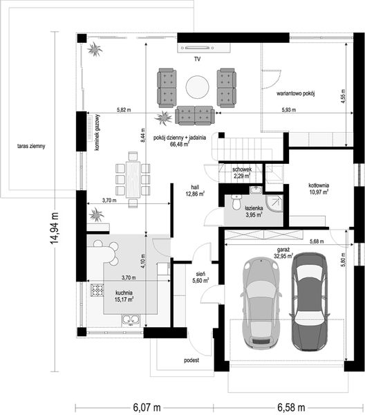 Parter projektu Kasjopea 3 wariant F
