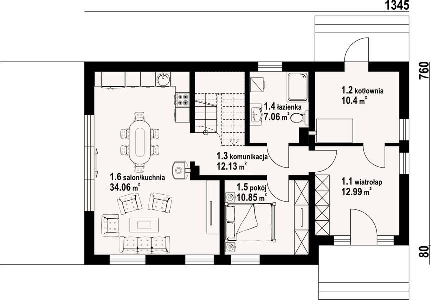 Parter projektu Oleśnica 55m