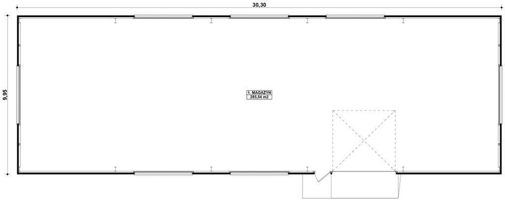 Parter projektu G379 - Budynek magazynowy