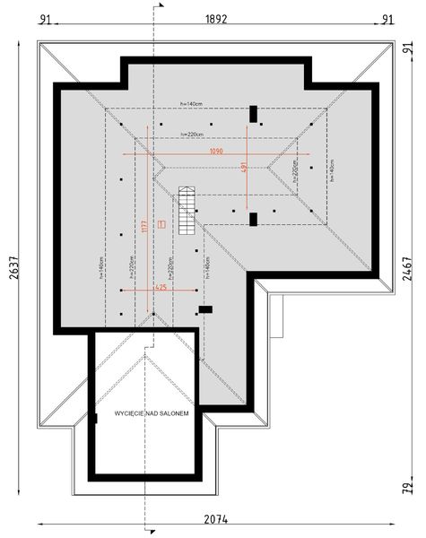 Poddasze projektu D291