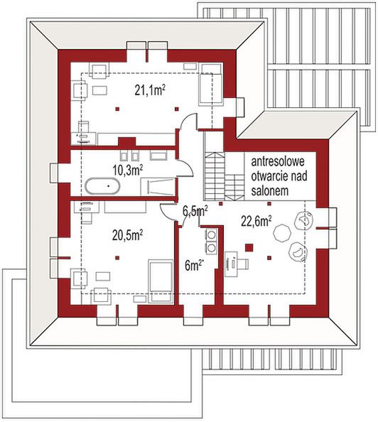 Poddasze projektu Alexandria