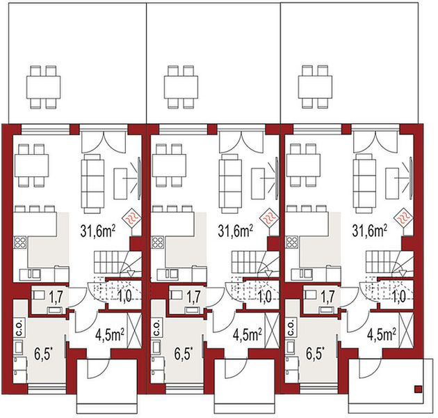 Parter projektu Iskra zestaw 3 segmenty