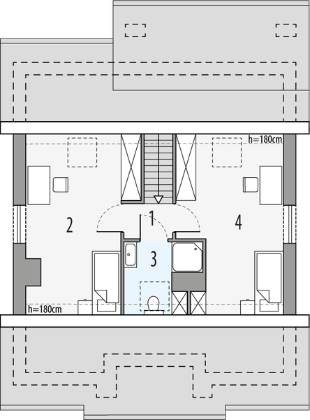 Poddasze projektu Maleństwo b bb