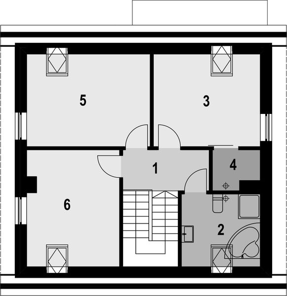Poddasze projektu Eco 04