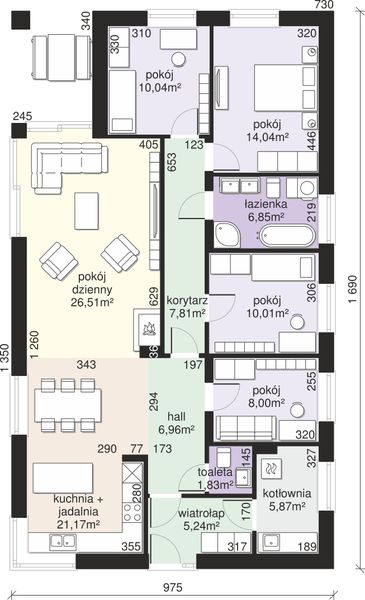 Parter projektu Dom przy Pastelowej 24