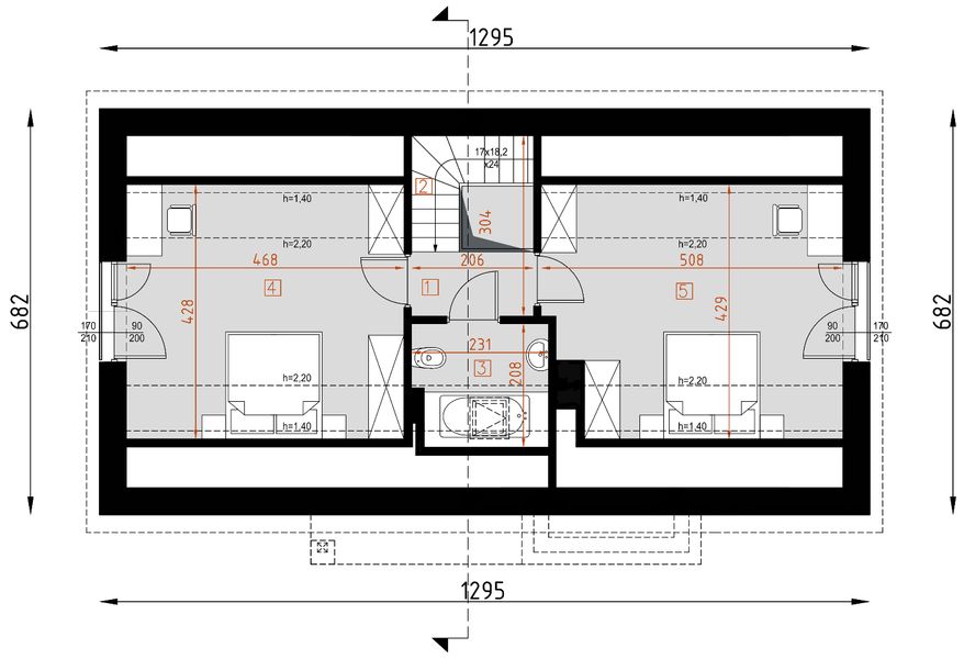 Poddasze projektu D295