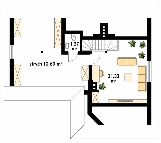 Poddasze projektu Szyper 11