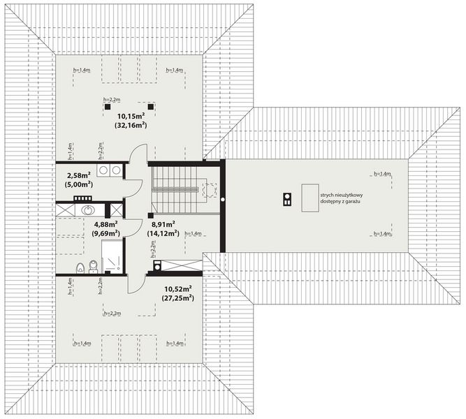 Poddasze projektu Alan 4