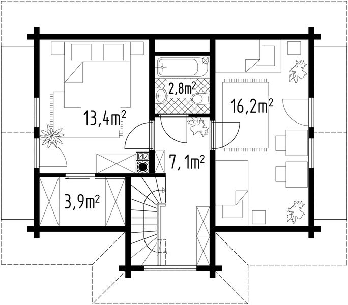 Poddasze projektu L-119
