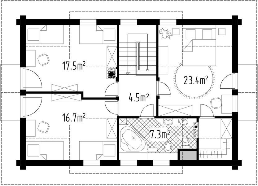 Poddasze projektu L-236