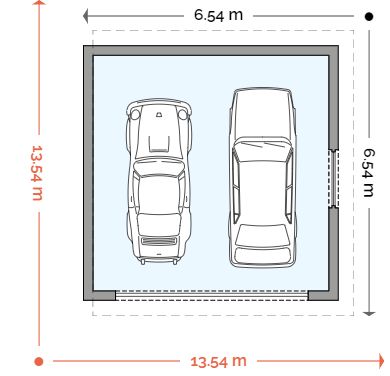 Parter projektu Garaż G2D