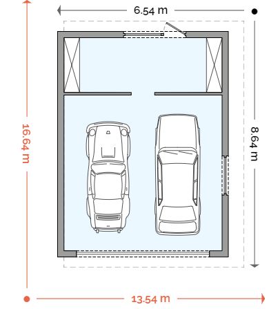 Parter projektu Garaż g2d plus