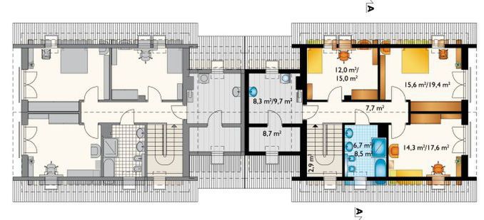Poddasze projektu Bartek Duo (1692)