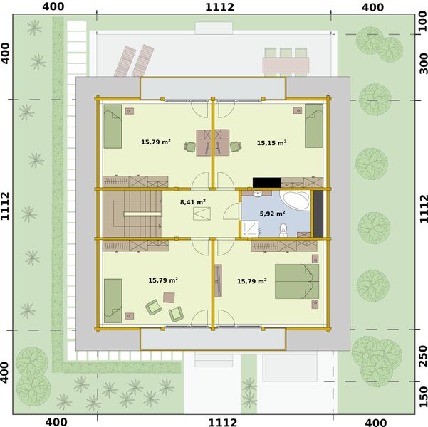 Poddasze projektu L-301