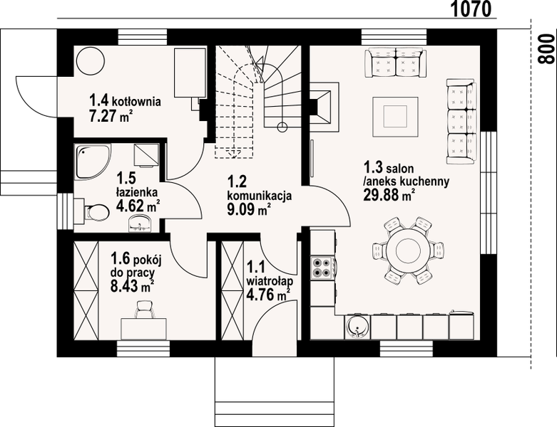 Parter projektu Miłowo 1m