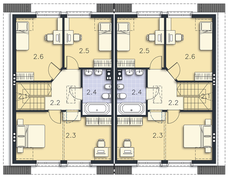 Poddasze projektu Tromso LMBL47