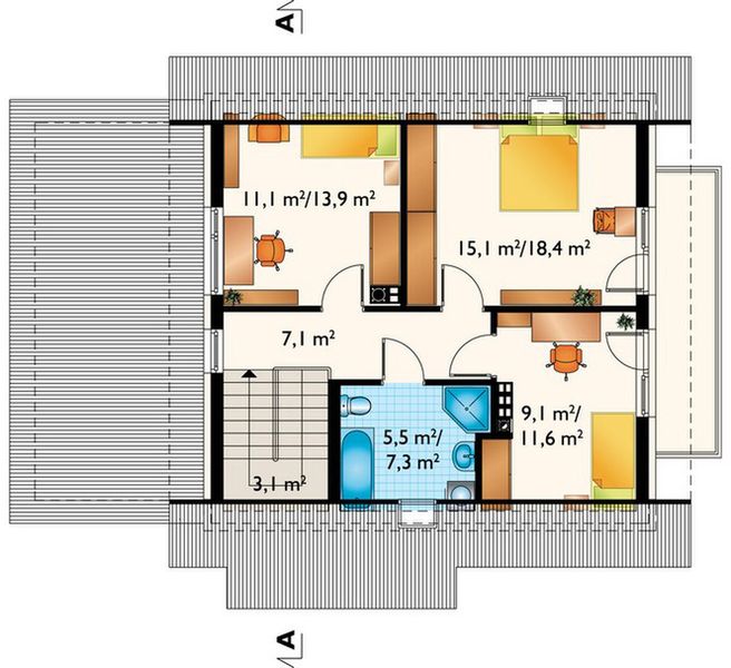Poddasze projektu Chaber (107)