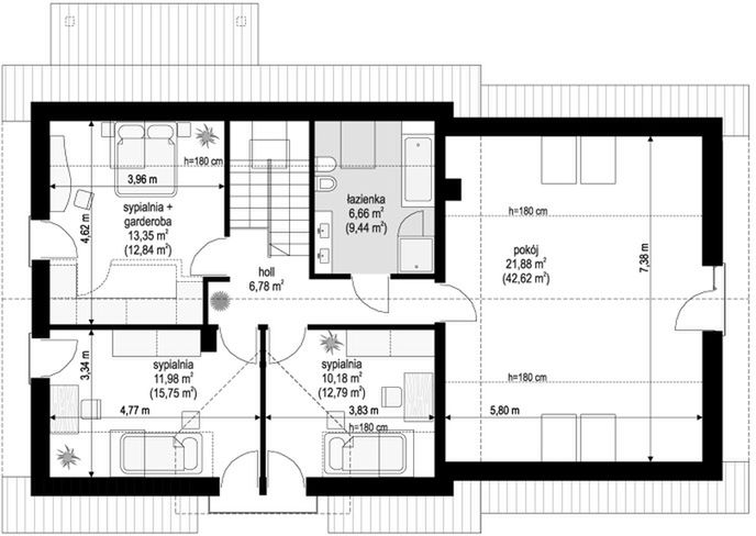 Poddasze projektu Narcyz 2