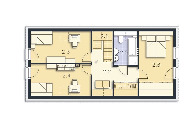 Poddasze projektu Nairobi LMP334